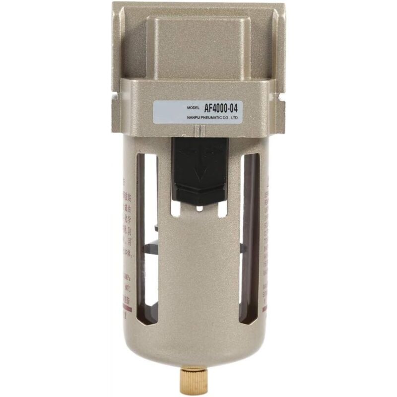 Sunxury - Piège à Eau De Compresseur, Accessoires De Régulateur De Séparateur De Séparateur D'humidité De L'eau, Compresseur De Filtre à Air De 1/2