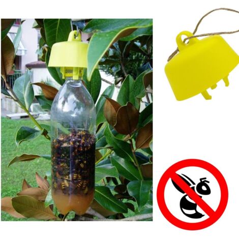 Piege a guepe et frelon redoutable Tap Trap Pack de 5 - Alu