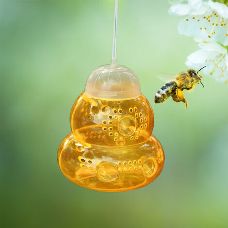 Piège à guêpes en forme de gourde, tueur d&39abeilles, suspendu à un arbre de jardin, accessoires agricoles, conception ordinaire, fonctionnement pratique,CHINA