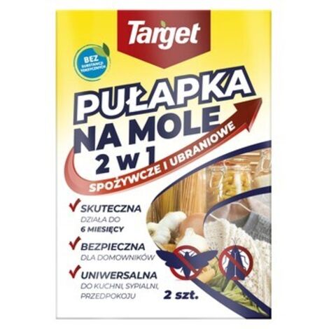 Piège à mites 2 en 1 Target - une protection efficace pour votre cuisine et votre garde-robe