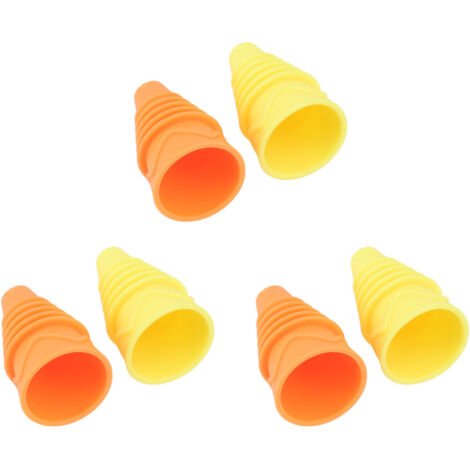 Piège à Mouches Réutilisable en Silicone Souple - 6 Pièces pour Bouteilles d'Eau, Maison et Jardin