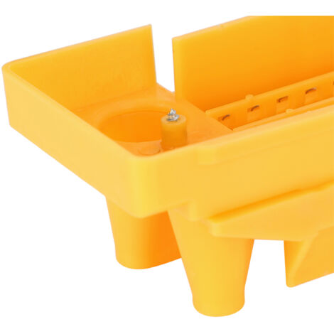Piège à Pollen - Collecteur pour Ruche, ABS Orange - 37 x 5,5 x 4 cm - Fournitures Apicoles durables - Collecteur de pollen d'abeilles