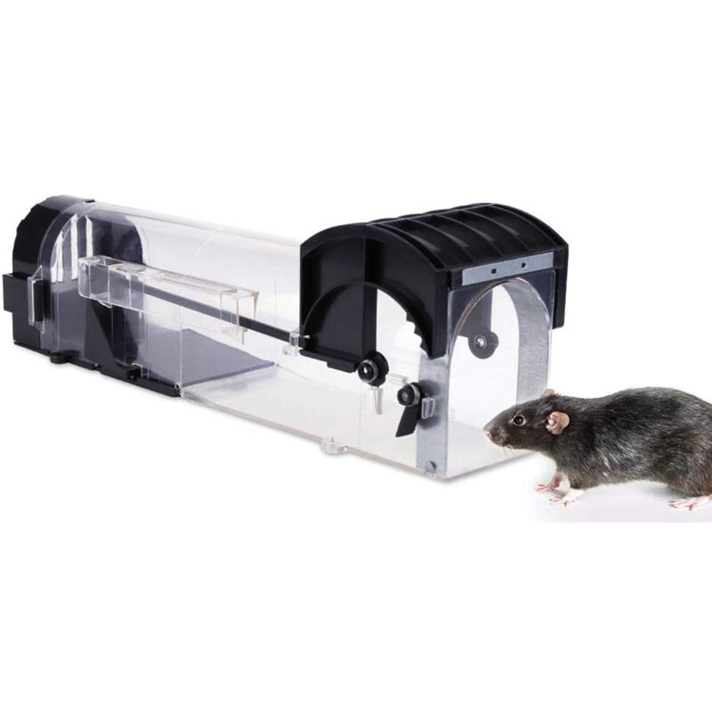 Piège à Souris Réutilisable et Humain - Trappe Anti-Rongeurs Durable pour Rats et Souris