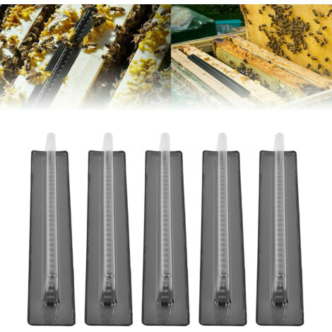 Piège à Varroa Plastique 20PCS - Boîte de Ruche Petite et Durable (22.5x3.7x3.5cm) pour Apiculture et Jardin