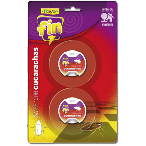 Piège anti-cafards gel fin 2x4g FLOWER - Efficacité rapide - Réf 06388