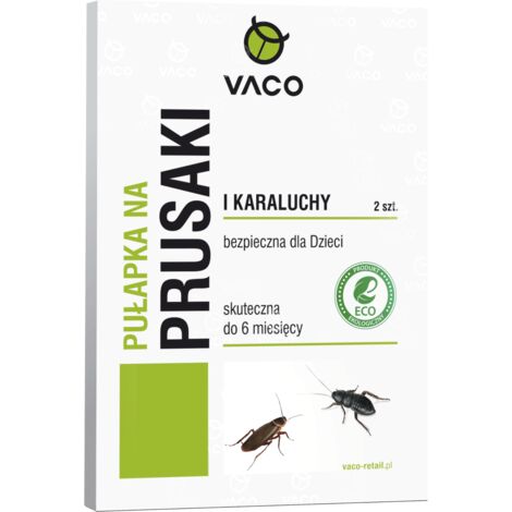 Piège ECO VACO pour cafards et blattes 2 pcs.