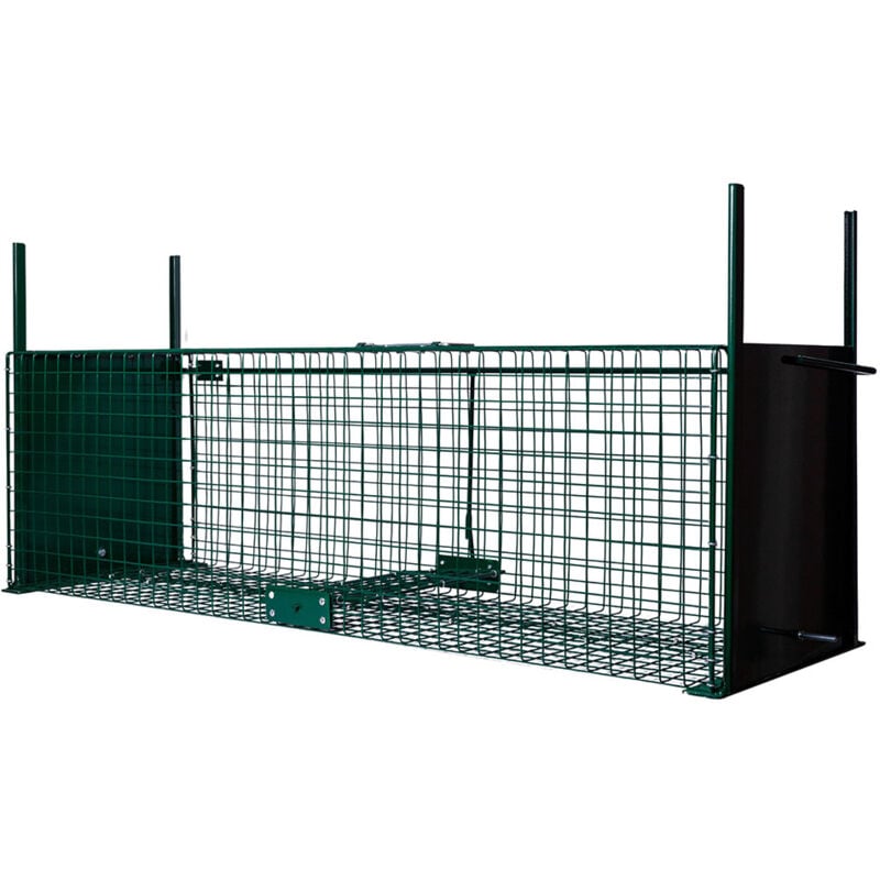 Ukal - Boîte à fauve 2 portes, 103 x 31 x 31 cm boxtrap