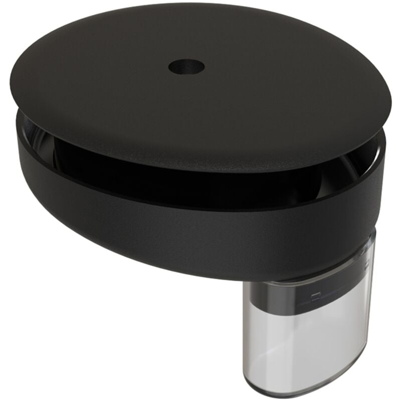 Scm Créations - Pièges anti punaises de lit 8 intercepteurs noir et terre de diatomée barrière insecte puces traitement répulsif détecteur pieds lit