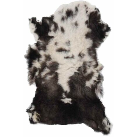 Piel de oveja color mixto (60-70)x(90-100) cm vidaXL