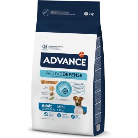 Pienso ADVANCE mini adulto, con pollo 7 kg
