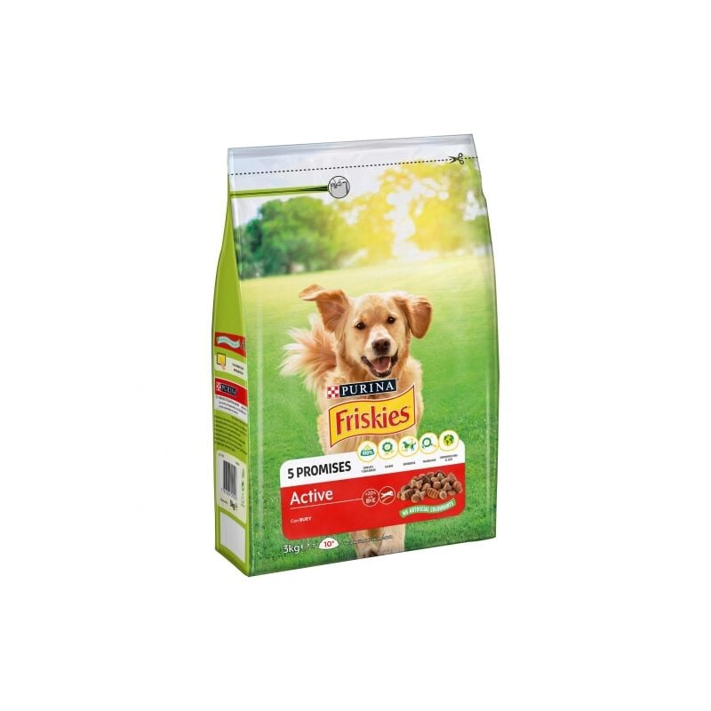 

Pienso FRISKIES VITAFIT ACTIVE CON BUEY para perros con alta actividad - 18Kg - Purina