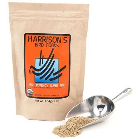 Pienso HARRISON SUPER FINO alta energia para pájaros de pequeño porte 454 gr.