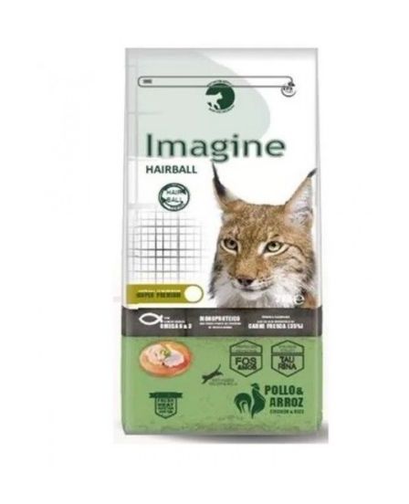 

Pienso CAT HAIRBALL POLLO&ARROZ para gatos - 8Kg - Imagine