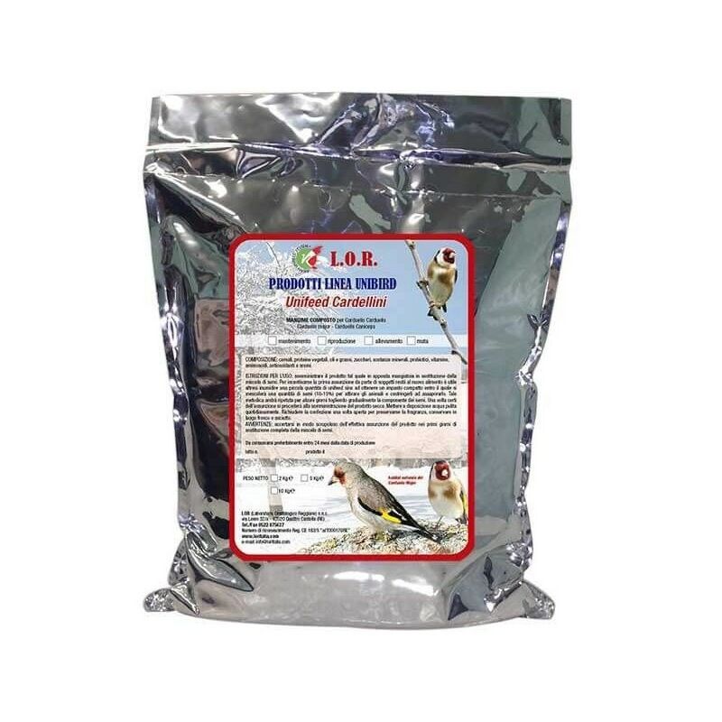 

Pienso LOR UNIFEED jilgueros mantenimiento 2 kg