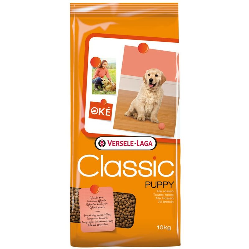 

Pienso para cachorros Oke Classic Puppy | Pienso de cachorros para perros Versele Laga | Comida para perros 10 kgs