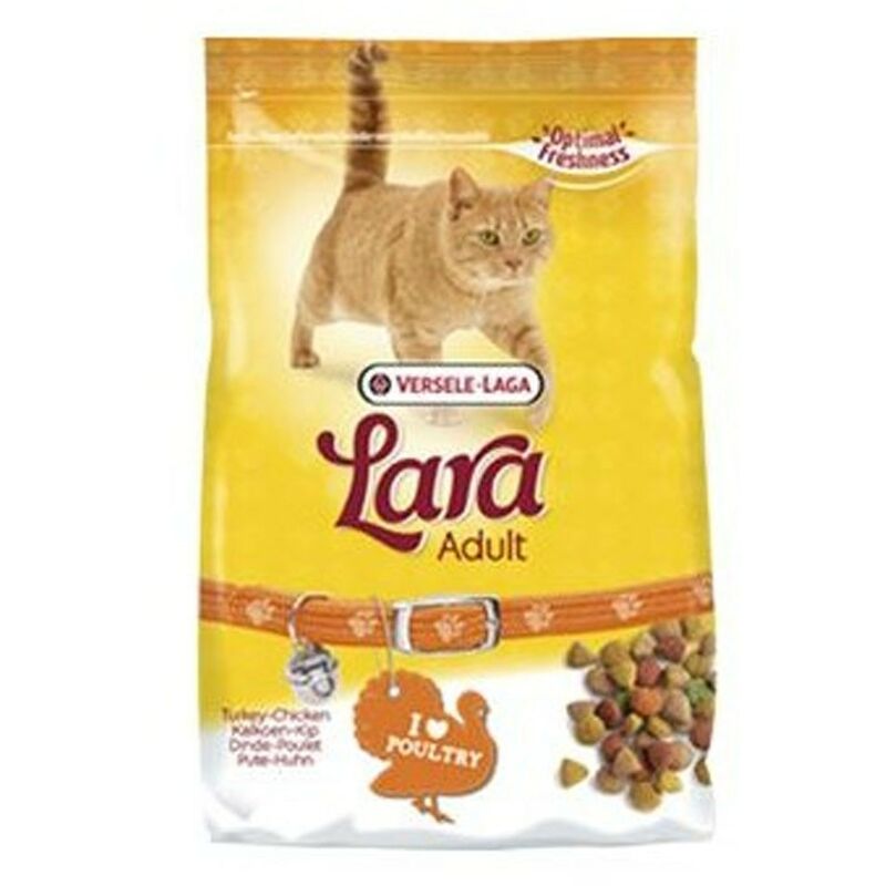 

Pienso para gatos 10 kgs | Comida para gatos Lara con pavo | Alimento seco para gatos