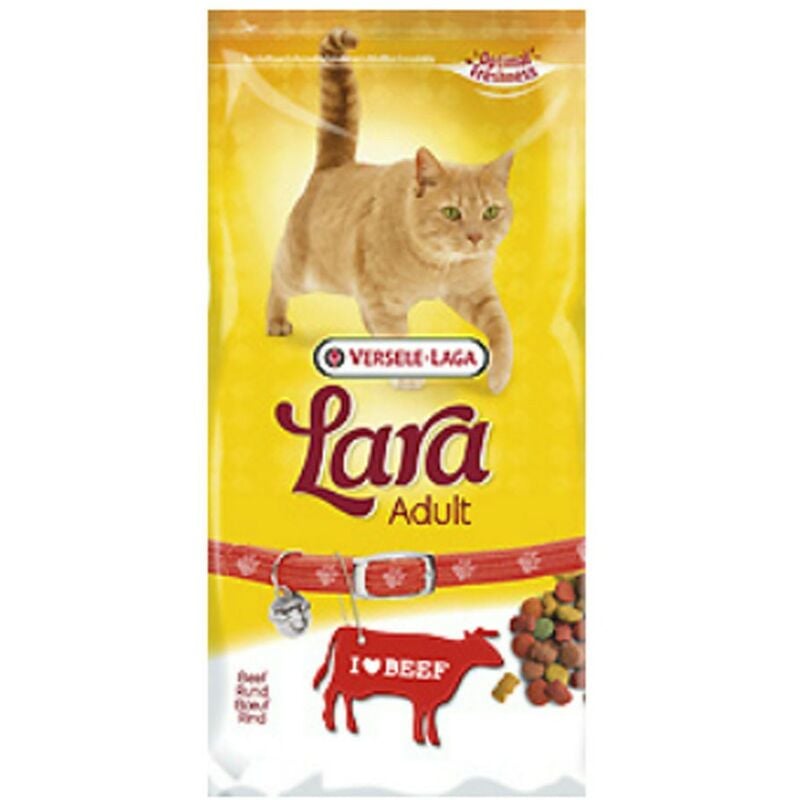 

Pienso para gatos 350 grs | Comida para gatos Lara con buey | Alimento seco para gatos
