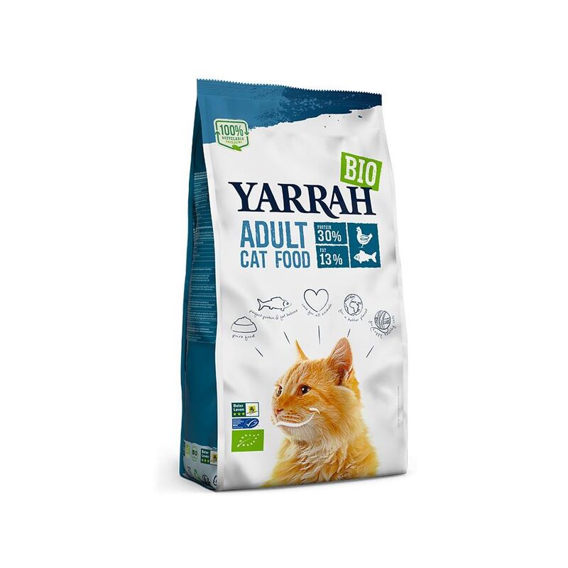 

Pienso para gatos con pescado 10 Kg - Yarrah