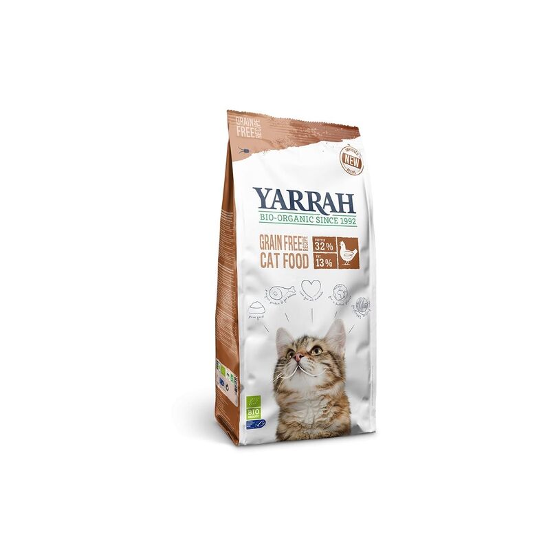 

Yarrah Pienso para Gatos con Pollo y Pescado indicados dificultados digestivas 2.4 Kg