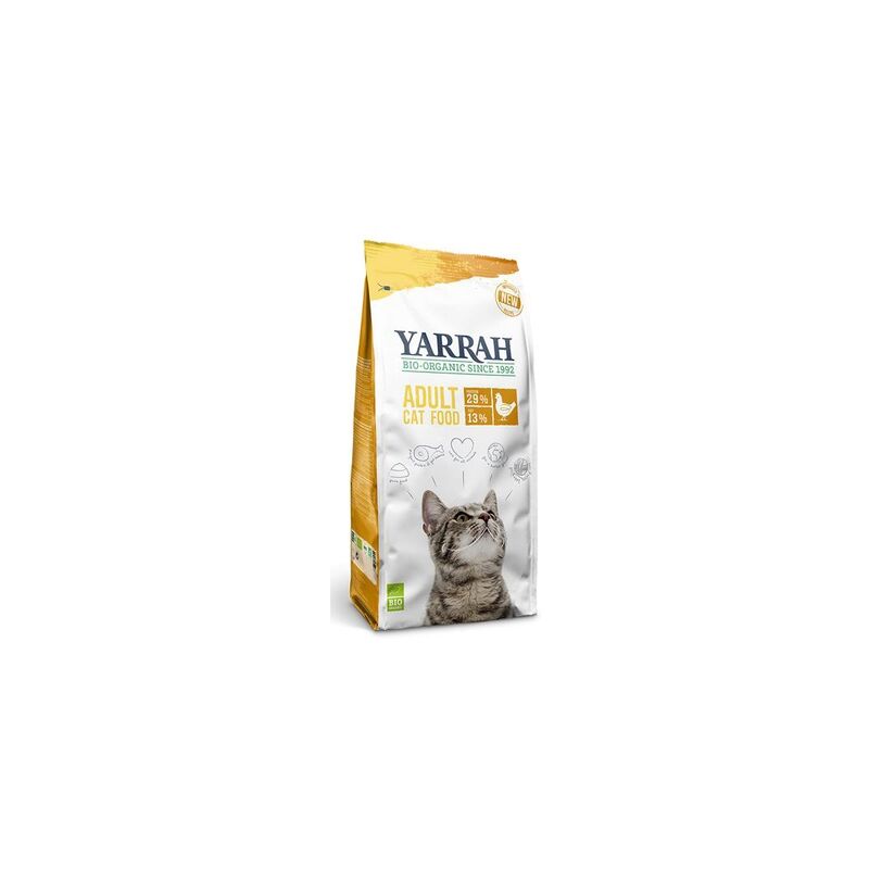 

Pienso para Gatos con Pollo Sin Azúcares añadidos 2.4 kg - Yarrah