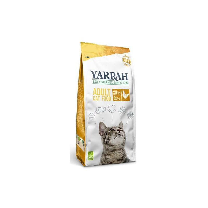 

Pienso para Gatos con Pollo Sin Azúcares añadidos 800 gramos - Yarrah
