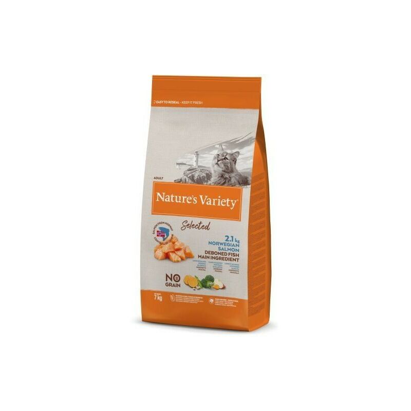 

pienso para gatos esterilizados ORIGINAL con salmón, 1.25 kg - Natures Variety