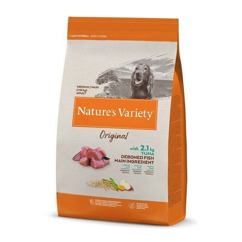 

Pienso para perro ORIGINAL MEDIUM ADULTO con atún 12 kg - Natures Variety