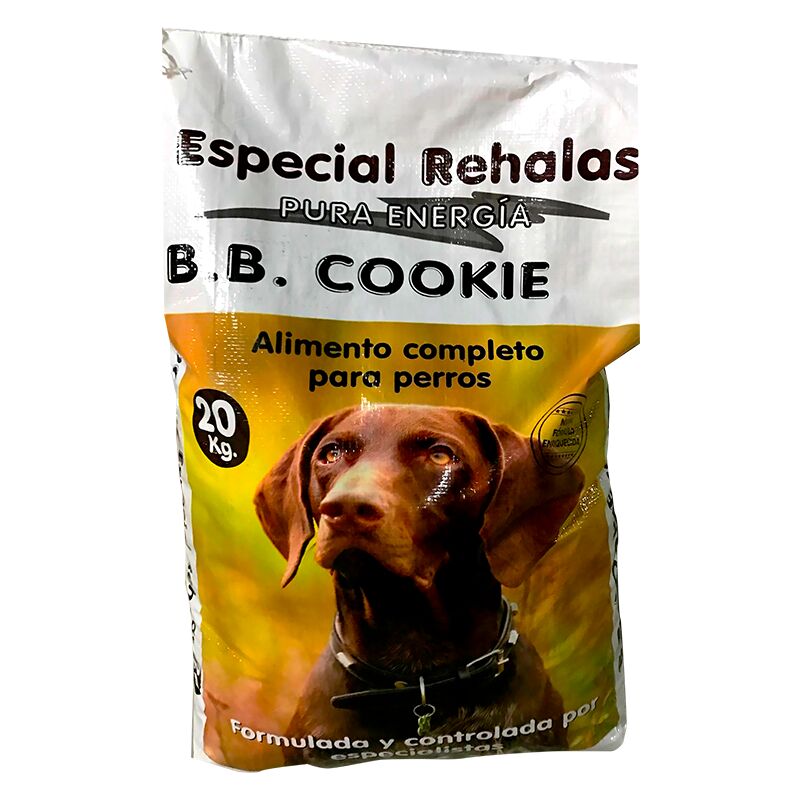 

Pienso para perro BB COOKIE ALTA ENERGIA saco de 20 kg