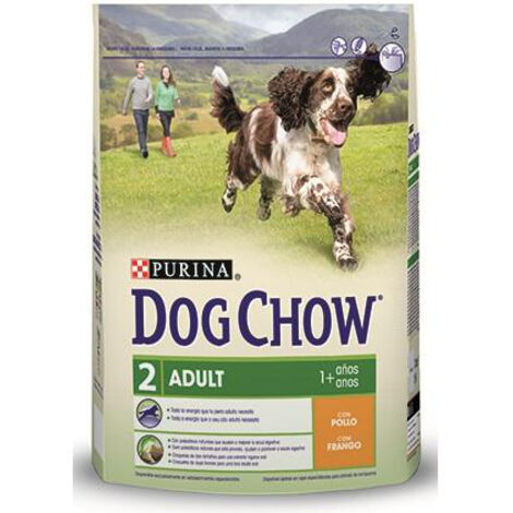 Pienso PURINA DOG CHOW ADULT POLLO para perros adultos - 2,5Kg