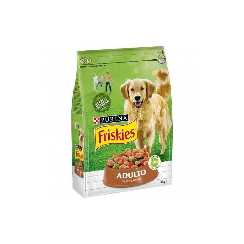 

Perro ADULTO Ave y verdura 3 Kg - Friskies