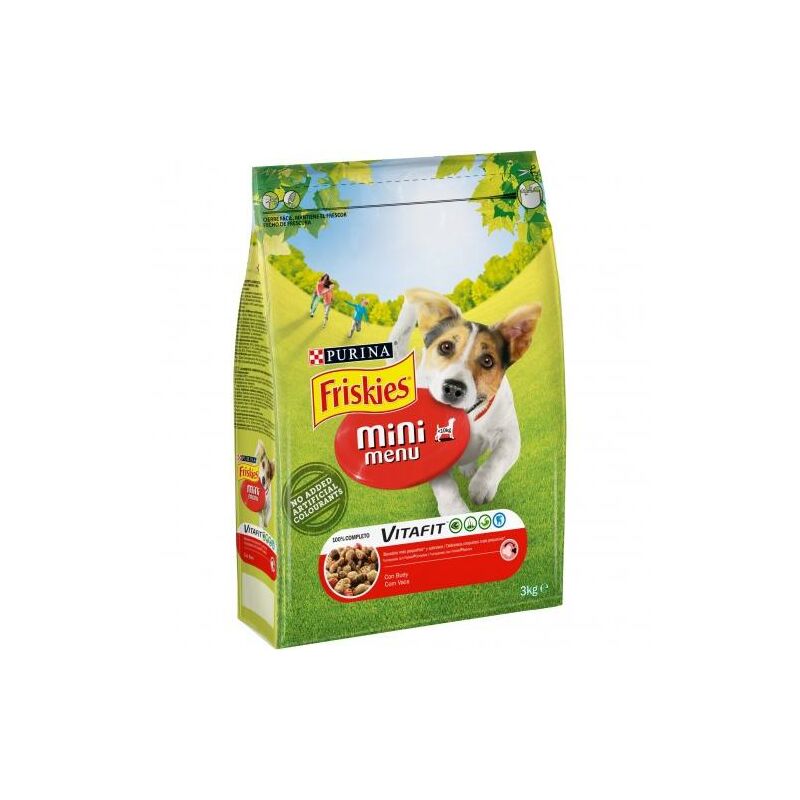 

Perro MINI MENU Buey 3kg - Friskies