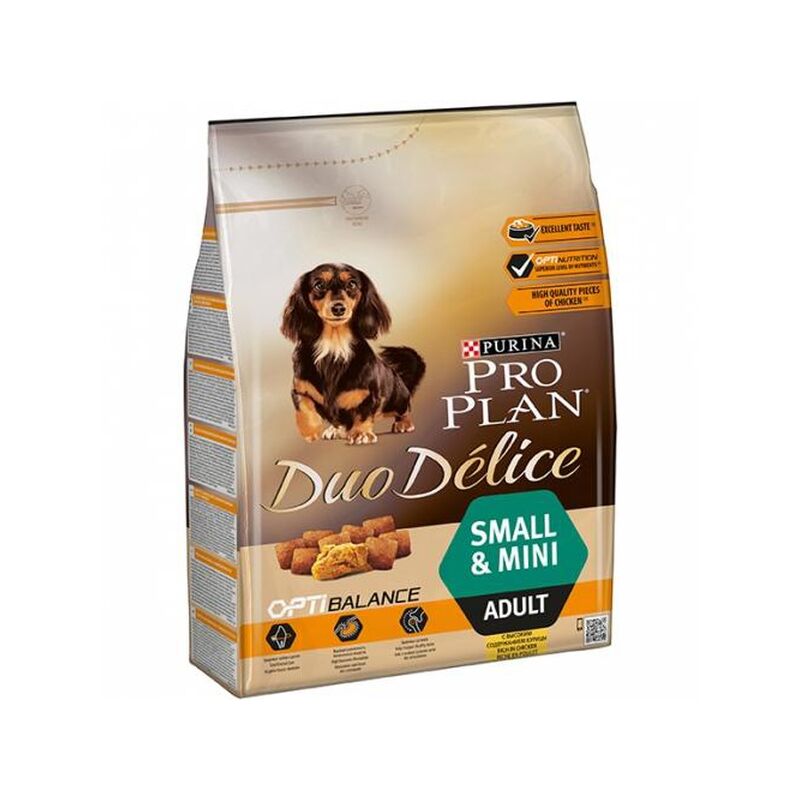 

Duo Délice Pollo 2.5kg Mini y pequeño - Pro Plan