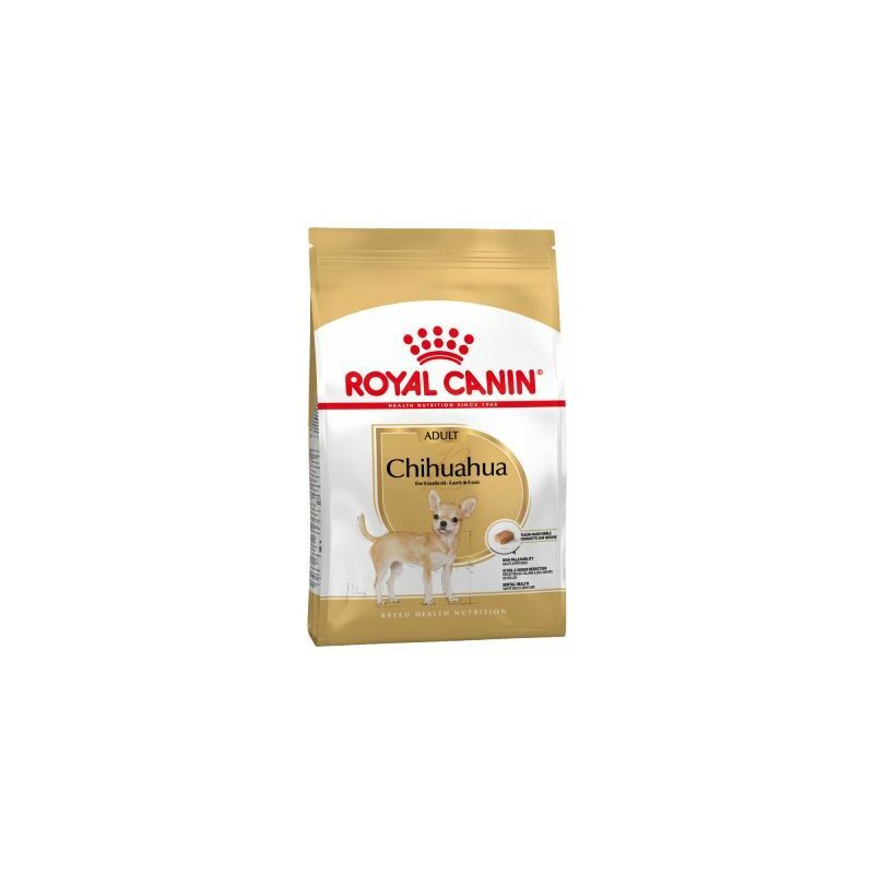 

Pienso CHIHUAHUA ADULT perros chihuahua adultos y maduros (A partir de 8 meses) - 3Kg - Royal Canin