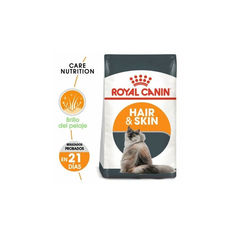 

Hair&Skin Care pienso de gato adulto con piel y pelaje sensibles Saco de 2 Kg - Royal Canin