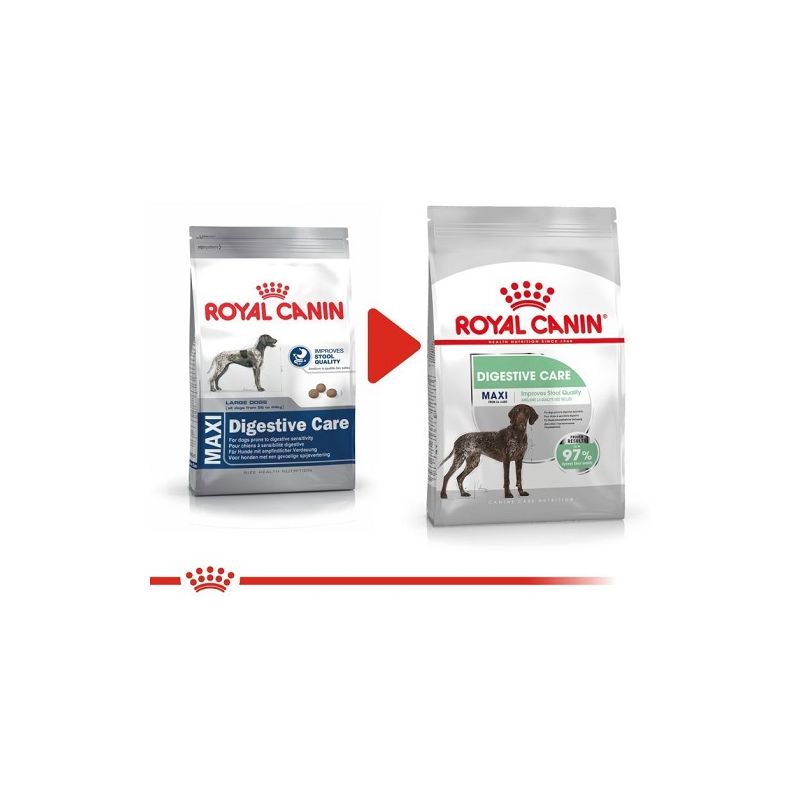 

Pienso Maxi Digestive Care Perros Grandes con Estómagos Sensibles - Saco 10 kg - Royal Canin