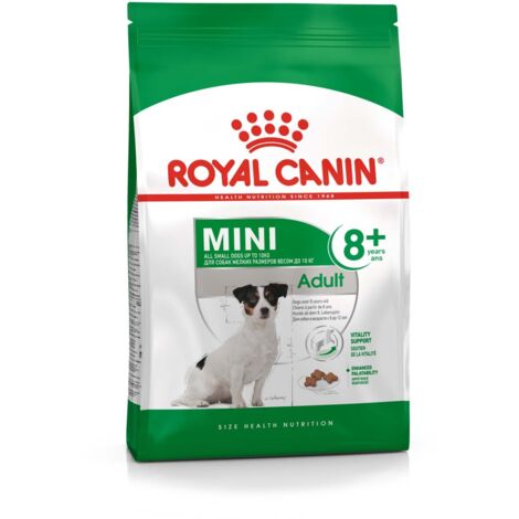 Pienso ROYAL CANIN MINI ADULT 8+ perros de raza pequeña (A partir