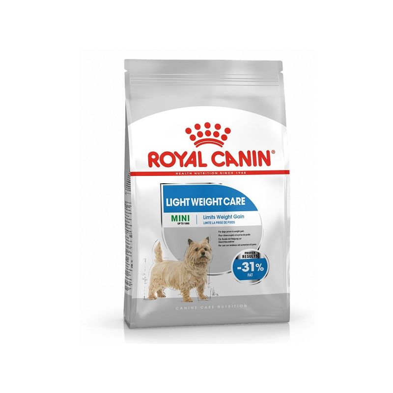 

Pienso MINI LIGHT WEIGHT CARE perros de raza pequeña (bajo en calorías) - 3Kg - Royal Canin