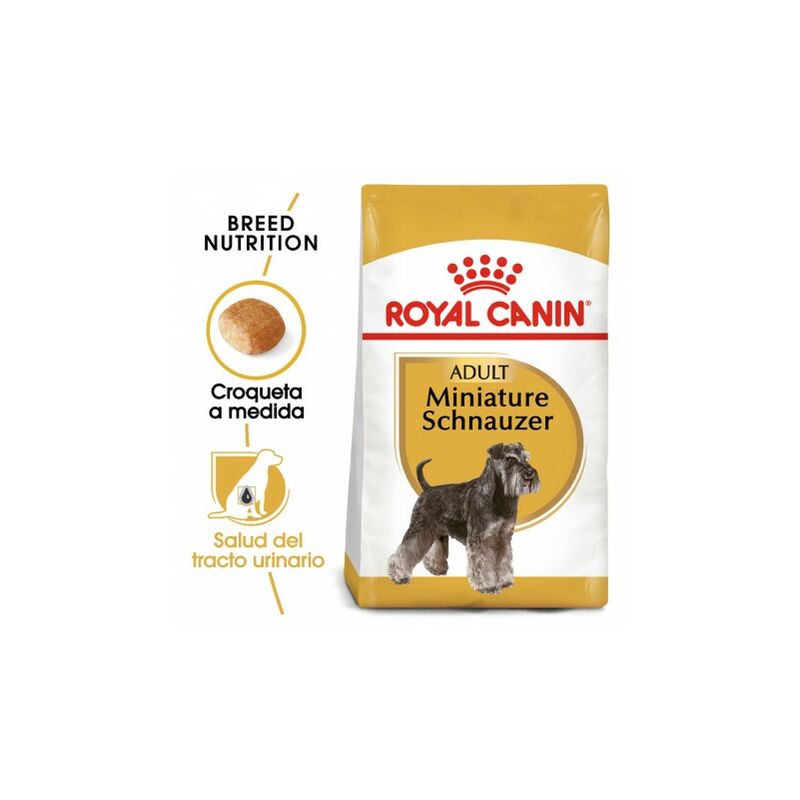 

Miniature Schnauzer Adult pienso para perro adulto de raza Saco de 7,5 Kg - Royal Canin