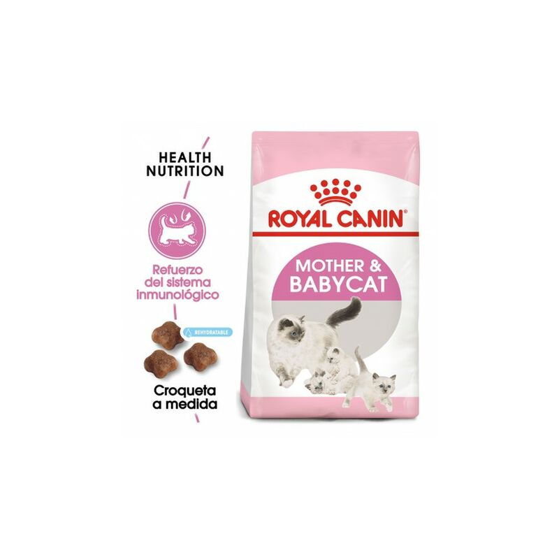 

Mother & Babycat pienso para gatitos y gatas lactantes Saco de 4 Kg - Royal Canin