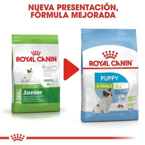 Pienso ROYAL CANIN X-SMALL PUPPY (JUNIOR) cachorros de raza muy