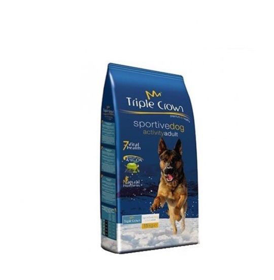 

Pienso TRIPLE CROWN SPORTIVE DOG 15Kg para perros adultos con alta actividad