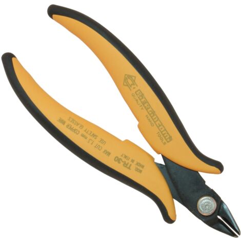 Piergiacomi - TR30 utensile Testa Media Lunghezza 138mm- Taglienti da 8mm inclinati a 27° per Il Taglio Raso di Rame o Altri Materiali duttili - Fino a Ø1.30 mm 16 (awg) - Arancione - Made in Italy