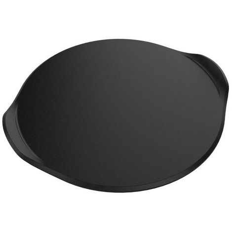 Pierre à pizza réfractaire 46 cm – Grès émaillé – Surface anti-adhésive pour cuisson uniforme – Compatible barbecues Weber