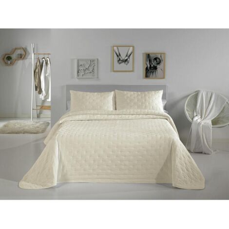 pierre-cardin Bouti Quilt Dots beige 270x270 cm