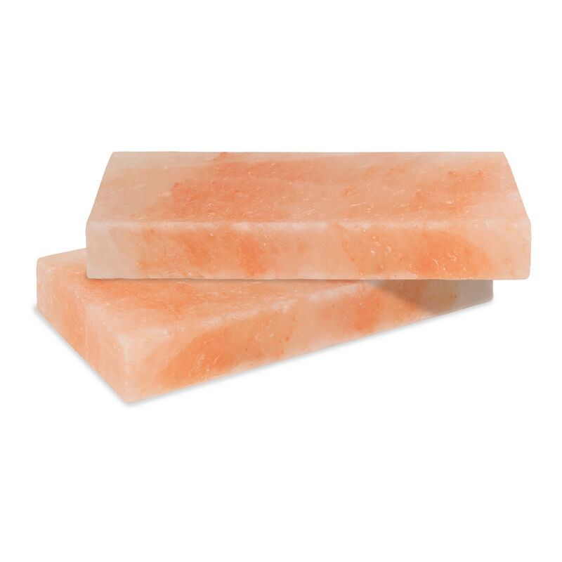 Tolletour - Pierre de sel Premium pour griller - pierre de sel bbq de haute qualité pour un goût spécial - planche de sel 2X