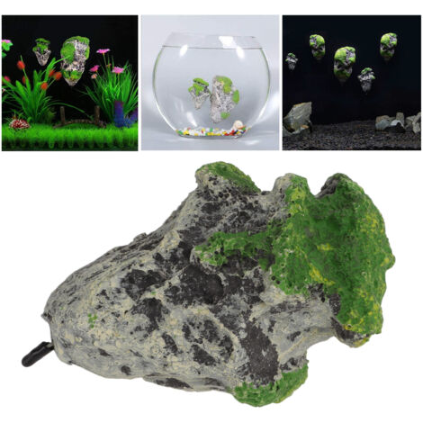 Pierre Flottante Artificielle pour Aquascaping Décoration de Faux Rocher en Suspension Idéale pour Aquarium - AUTRES