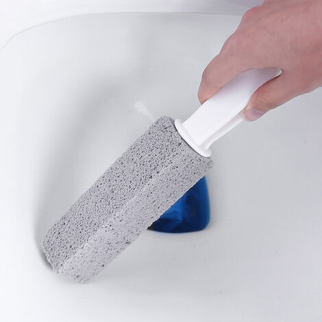 Pierre ponce de nettoyage pour toilettes, avec poignée, bloc de nettoyage pour barbecue, brosse, détacheur de taches, outil de nettoyage ménager,GRIS FONCé,états-unis