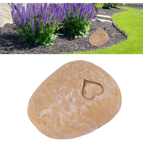 [Pierre Tombale DIY pour Animaux] Simulée Pet Memorial Stone [Modèle Animal] Pierre Naturelle Colorée pour Jardins de Mémoire de Chiens et Chats