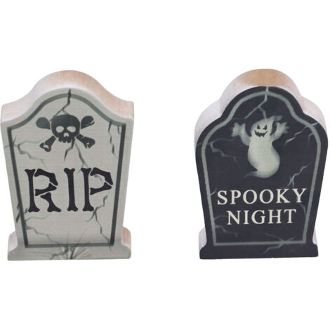 Pierre Tombale Halloween Décoration Extérieure pour Jardin et Cimetière Fête