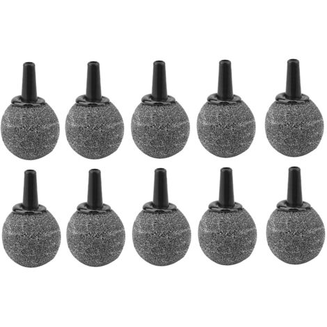 Pierres à Bulles Multicolores pour Aquarium - Lot de 10 - Couleurs Aléatoires - AUTRES